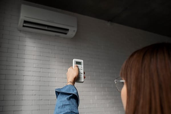 Aire acondicionado inverter instalado en una vivienda