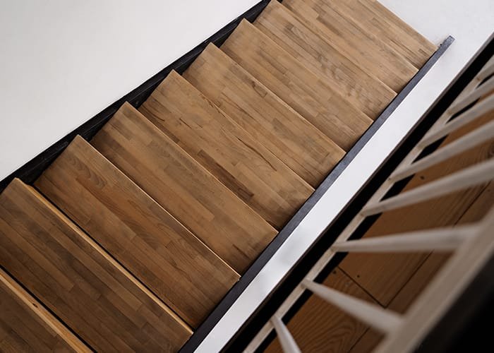 Maderas para escaleras interiores de una vivienda