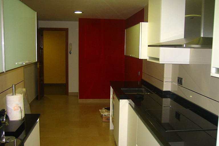 Cocina renovada en proyecto de Reformas integrales en Móstoles
